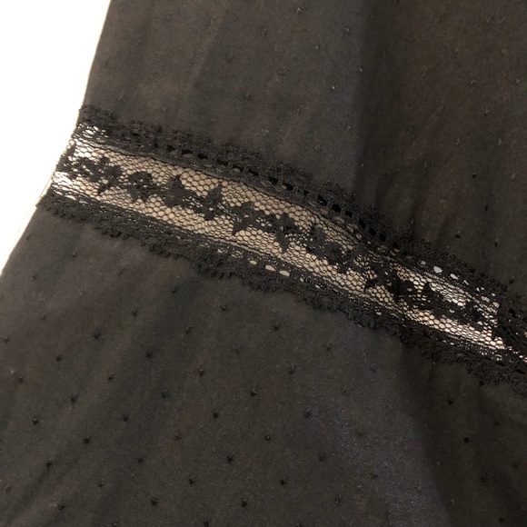 2B BEBE | Black Button Up Blouse Top Small - Picture 2 of 7